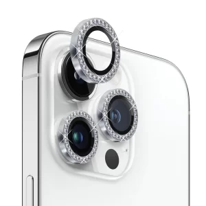محافظ لنز نگین دار iPhone 15 Pro Max